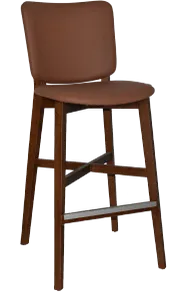 EZ STOOL DAKOTA UPH 2 LIGHTWALNUT - GRAVITY NAVY thumbnail 7