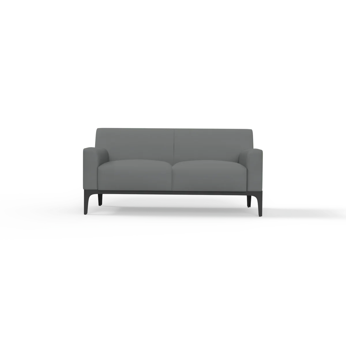 OL Cedar PU Leather Upholstered 2 Seater Breakout Lounge