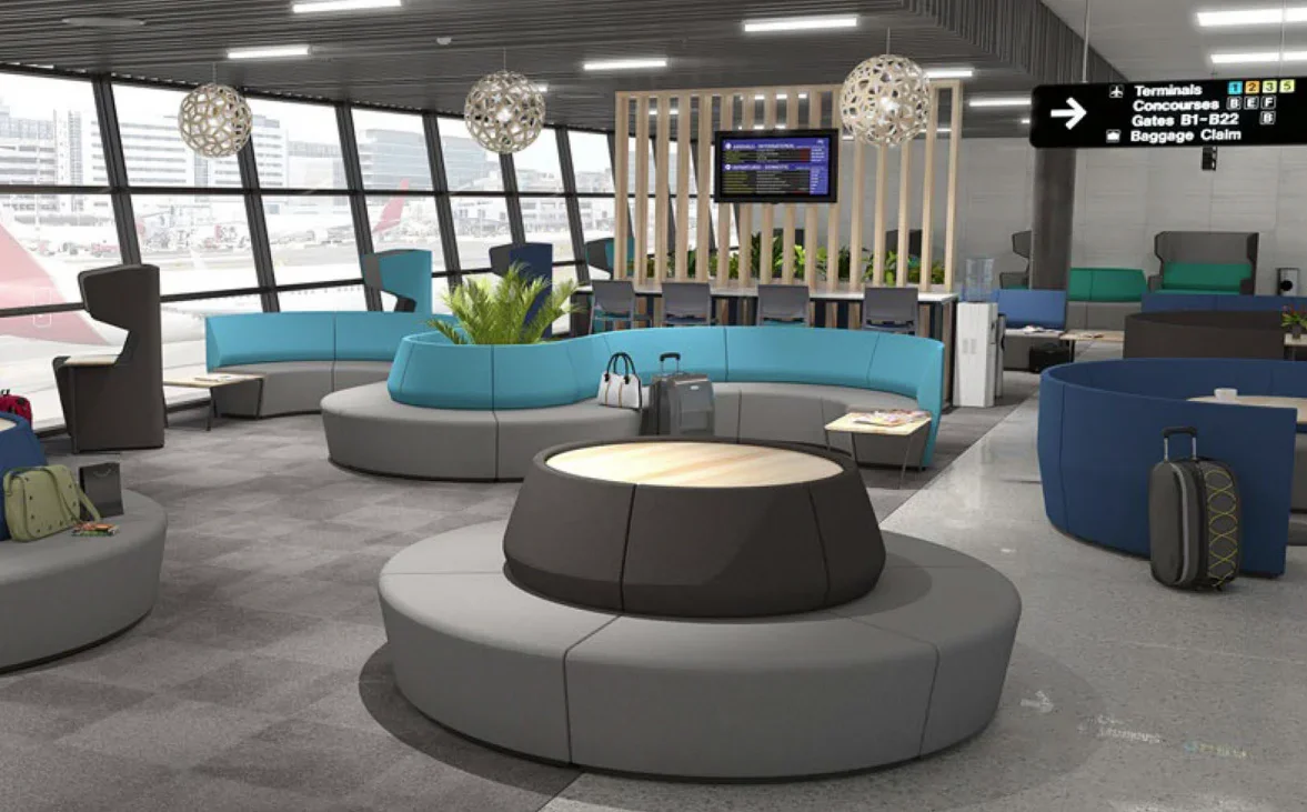 OL Motion Meeting Four Seater Booth