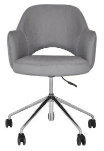 EZ ARM CHAIR ALBURY CASTOR V2 POLISHED ALUM thumbnail 5