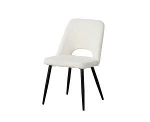 BT Zara Fabric Upholstered Metal Leg Dining Chair thumbnail 13