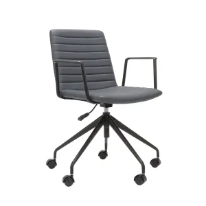 RL Pixel Swivel PU Leather Upholstered Breakout and Meeting Chair thumbnail 11