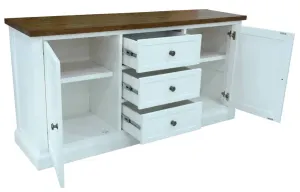 VI Montreal Solid Timber 2 Door 3 Drawer Buffet thumbnail 2