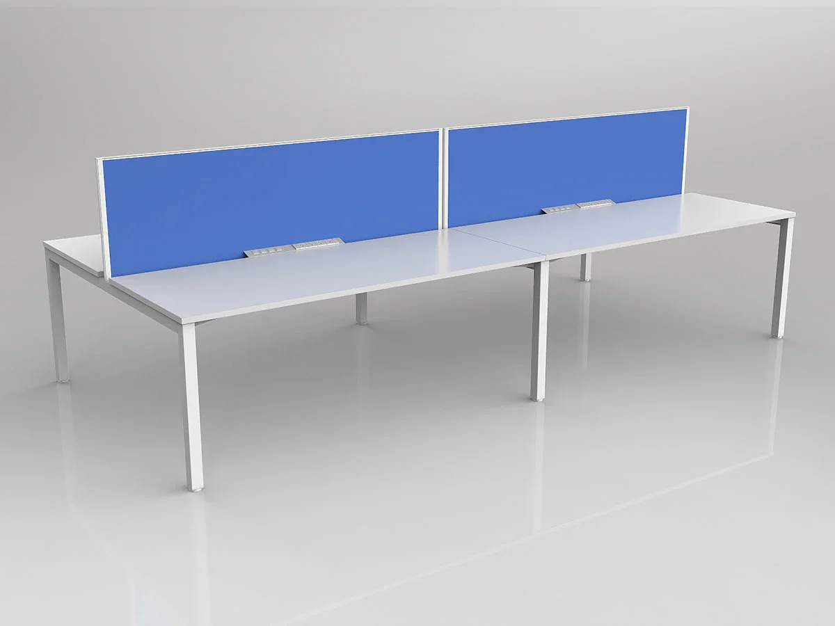 OL Axis 4 User Double Sided Workstation with Screen - Breathe Fabric thumbnail 18