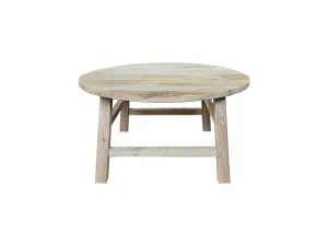 MF Pioneer Solid Timber Round Coffee Table thumbnail 1