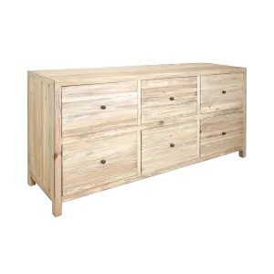 CR Sonoma Solid Timber 6 Drawer Buffet thumbnail 9