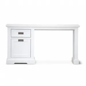 VI Coastal Solid Timber 1 Door 1 Drawer Study Desk thumbnail 1