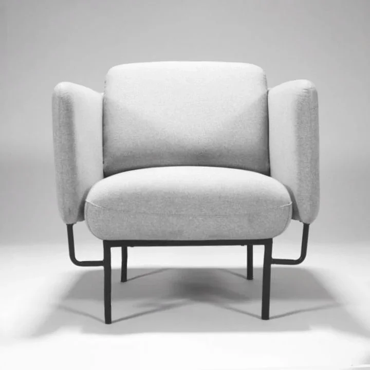 RL Capri Fabric Upholstered 3 Seater Reception Area Lounge