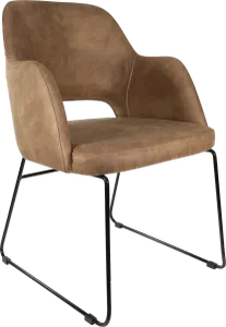 FL Sorbet Premium Vinyl Upholstered Sled Base Hospitality Chair thumbnail 3