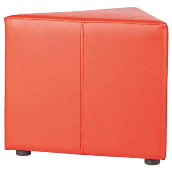 ST Ola Fully Upholstered Triangular Reception Area Ottoman