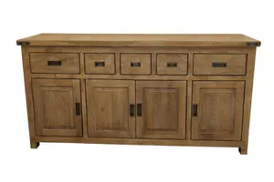 VI Utah Solid Timber 4 Door 5 Drawer Buffet thumbnail 1