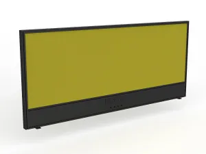 OL Studio Screen with Ducting for Agile Shared Desk – Splice Fabric with Black Frame thumbnail 4
