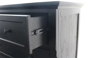 BT Pasadena Bedside Chest-Aged Black & Grey Sonoma thumbnail 7