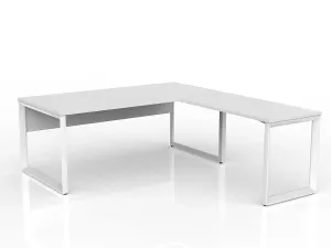 OL Anvil Desk with Return and Modesty Right Hand Configuration thumbnail 7