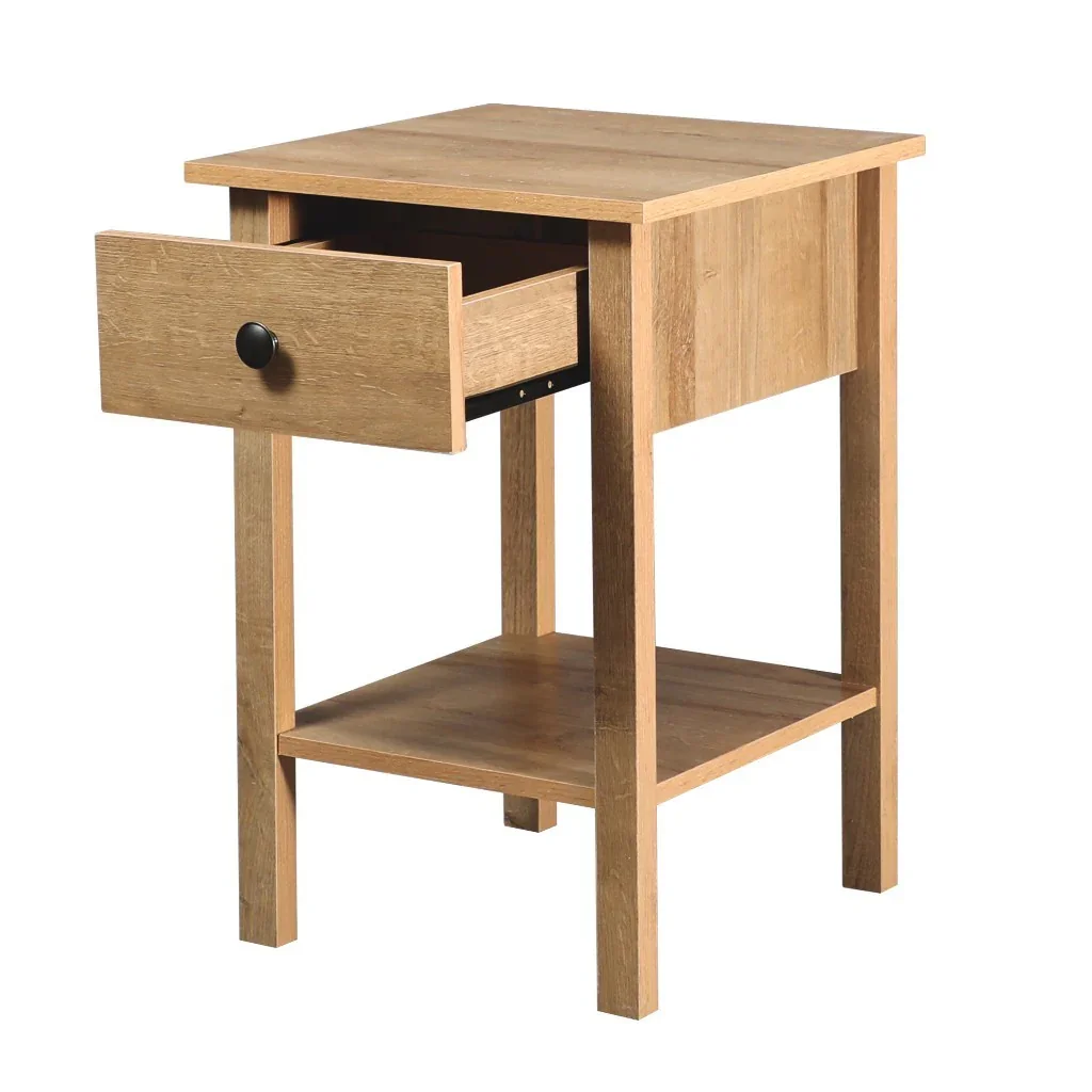 VI Declan 1 Drawer and Shelf Bedside Table