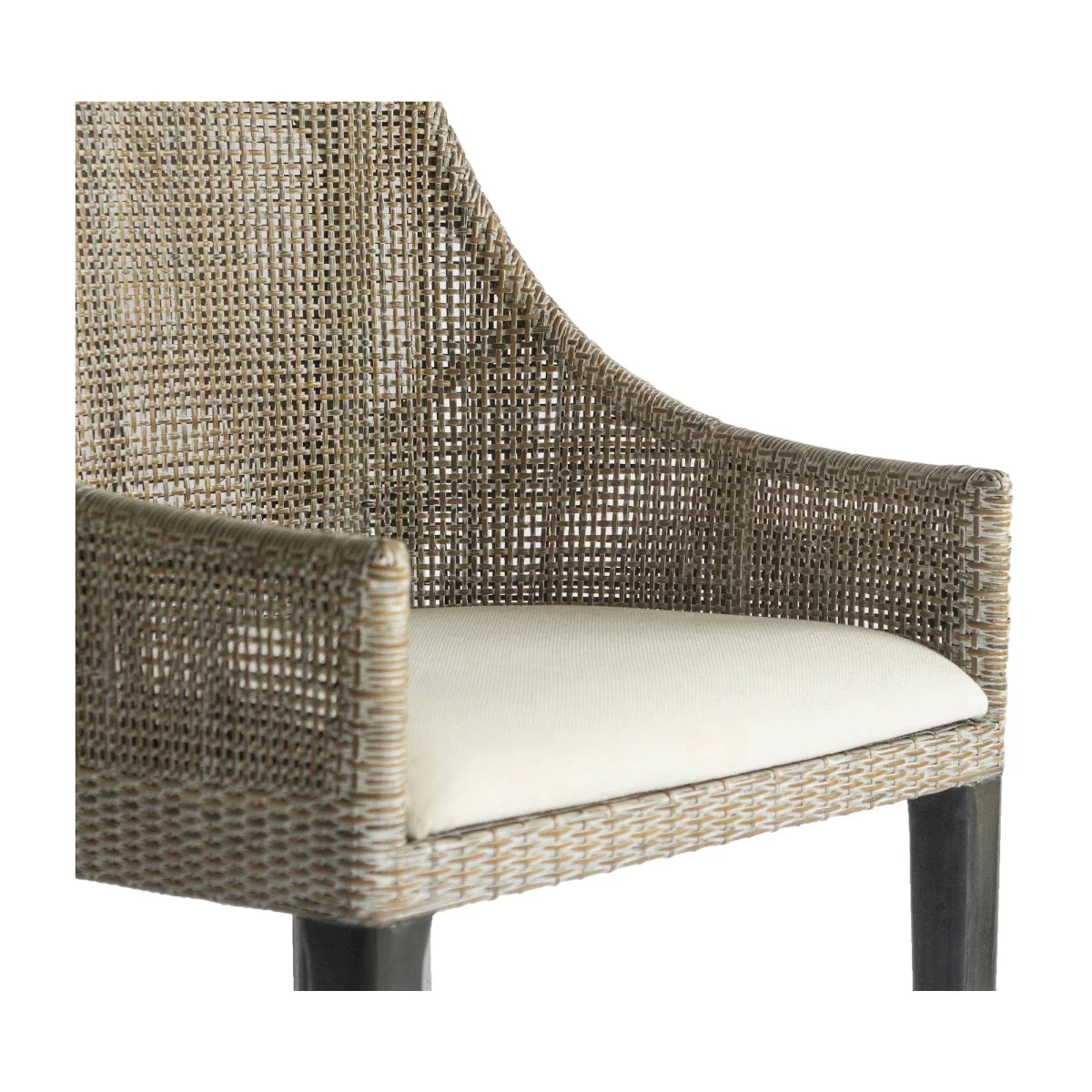 CR Tennessee Timber Framed Rattan Dining Chair
