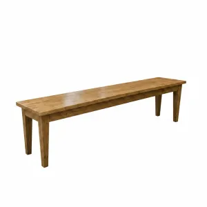 MF Solid Oak Timber Dining Bench thumbnail 5