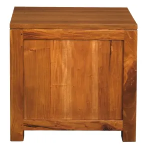 CT Amsterdam Solid Mahogany Timber 1 Drawer Bedside Table thumbnail 3