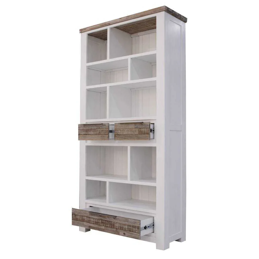 VI Homestead Solid Timber 3 Drawer Bookcase