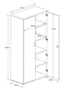 RL Rapid Worker Lockable Cupboard thumbnail 6