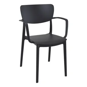FL Lisa Hospitality Outdoor Stackable Armchair thumbnail 2
