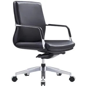 ST Select Italian Leather Low Back Executive Chair thumbnail 1