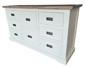 VI Folkestone Solid Timber 8 Drawer Dresser thumbnail 3