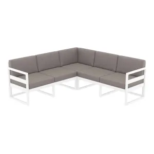FL Mykonos Hospitality Outdoor Corner Lounge with Cushion thumbnail 3