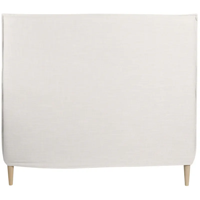 SH Soweto Fabric Upholstered Tuft King Beadhead - Oatmeal