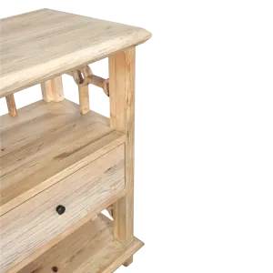 CR  Sonoma Solid Timber 3 Drawer 2 Shelf Open Buffet thumbnail 11
