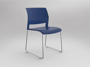 OL Game Sled Base Visitor Stacking Chair thumbnail 2