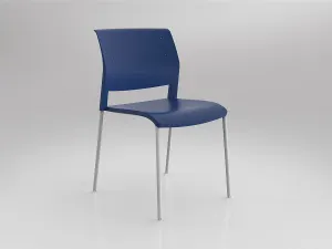 OL Game 4 Metal Legs Stackable Hospitality Chair thumbnail 3