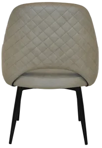 EZ Albury Black Metal Leg Upholstered Hospitality XL Armchair thumbnail 13