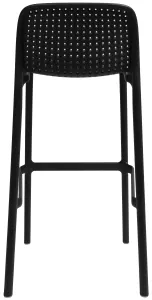EZ Bora Hospitality Outdoor Stackable Barstool thumbnail 7