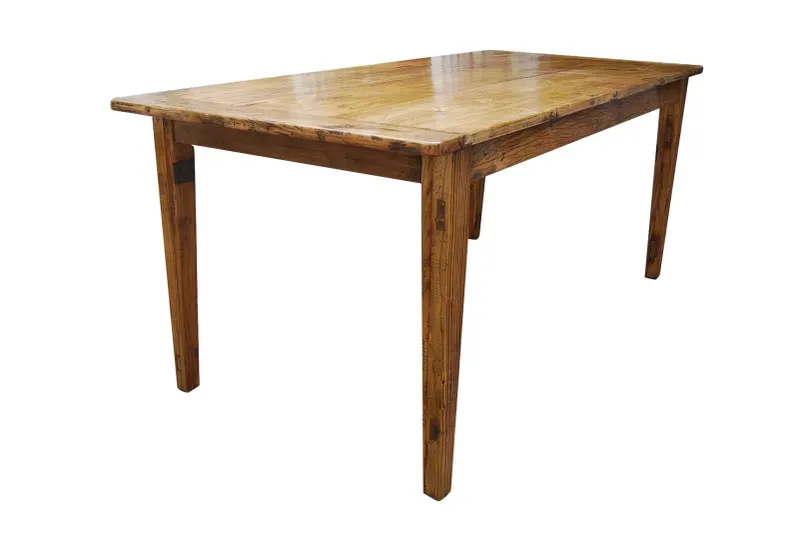 MF Honey Recycled Elm Timber Dining Table