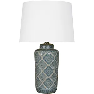 SH Metz Ceramic Base Table Lamp thumbnail 1