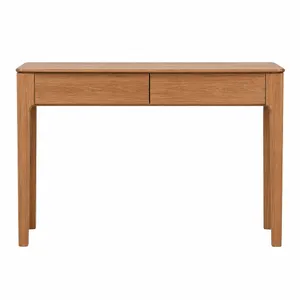 MD Pathway Solid Timber 2 Drawer Hall Table thumbnail 1
