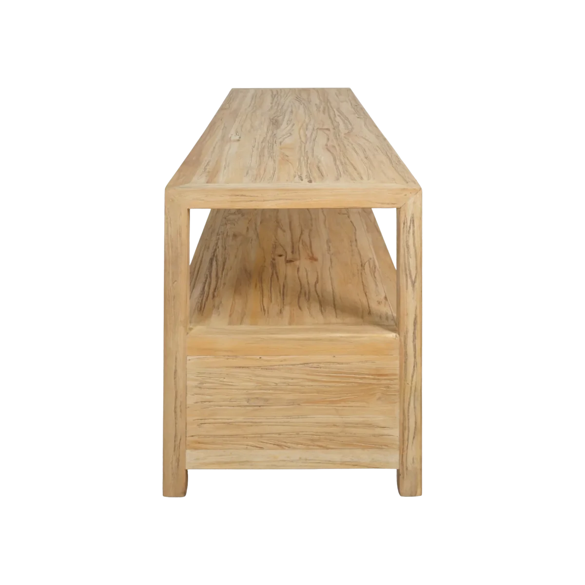 CR Sonoma Solid Timber 3 Drawer 1 Shelf Entertainment Unit