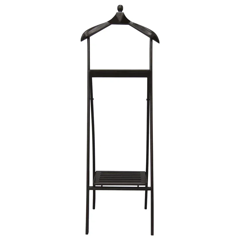 CT Nueva Solid Timber Folded Valet Coat & Hat Stand