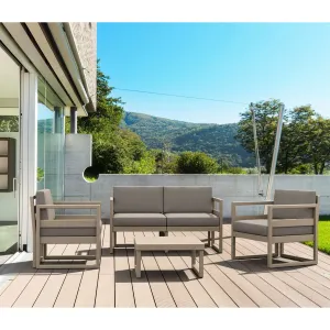 FL Mykonos Hospitality Outdoor Lounge Armchair with Cushion thumbnail 6