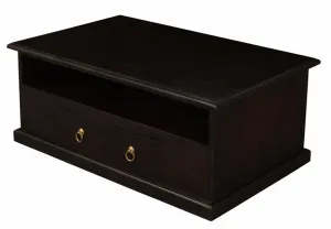 CT Tasmania Solid Timber 2 Drawer Coffee Table thumbnail 4