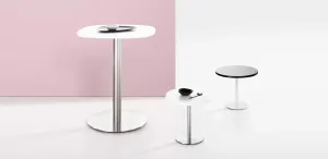 TW Disk Base Round Meeting Table - Large thumbnail 3