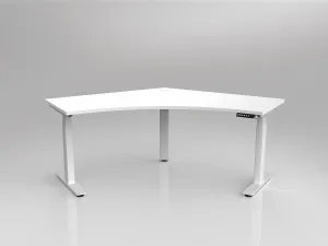 OL Agile 120° Triple Motor Electric Height Adjustable Workstation thumbnail 2