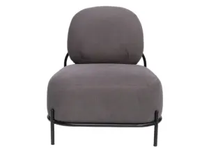 DD Izzy Fabric Upholstered Single Seater Lounge thumbnail 1