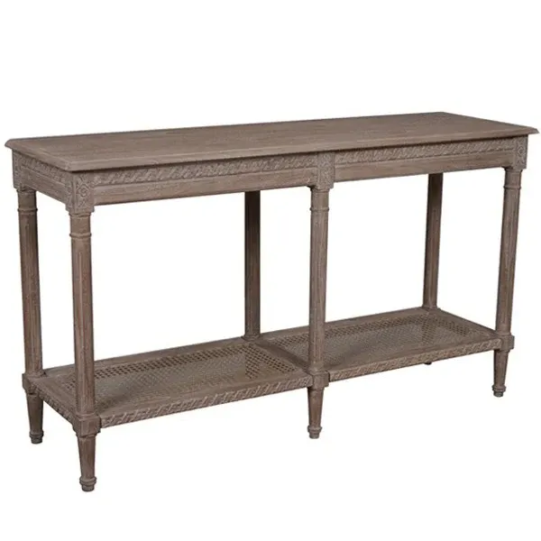 DA Polo Long Console Table - Oak Wash