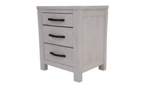 VI Florida Solid Timber 3 Drawer Bedside Table thumbnail 2