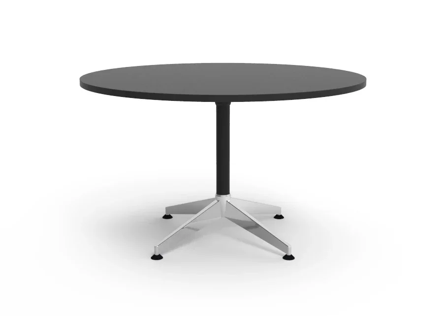 RL Typhoon Aluminium Base Round Meeting Table