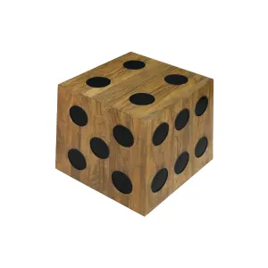 CR Dice Solid Timber Side Table or Stool thumbnail 1