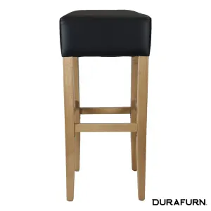 FL Apollo Hospitality Solid Timber PU Seat Stool thumbnail 3