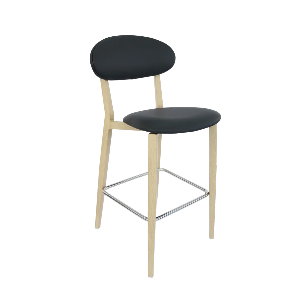 FL Atlanta Upholstered Aluminium Frame Hospitality Barstool